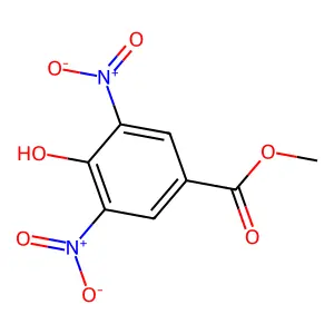 Methyl 4-hydroxy-3,5-dinitrobenzoate structure