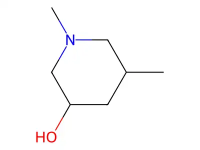 1,5-Dimethylpiperidin-3-ol structure