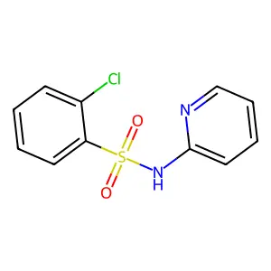 2-chloro-N-(pyridin-2-yl)benzenesulfonamide structure