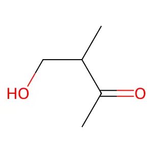 4-Hydroxy-3-methylbutan-2-one structure