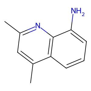 8-Quinolinamine, 2,4-dimethyl- structure