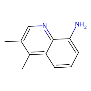 8-Quinolinamine, 3,4-dimethyl- structure