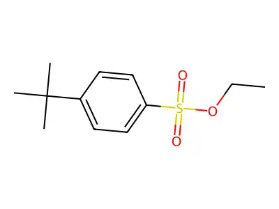 Ethyl 4-(tert-butyl)benzenesulfonate structure