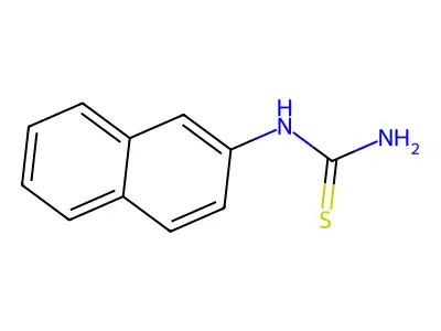 1-(2-Naphthyl)-2-thiourea structure