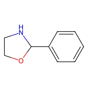 Oxazolidine, 2-phenyl- structure