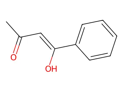 3-Hydroxy-1-phenylbut-2-EN-1-one structure