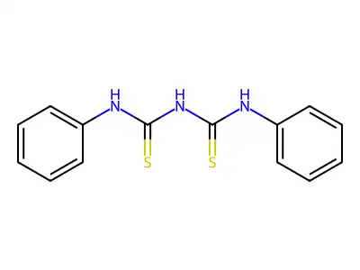 1-Phenyl-3-(phenylcarbamothioyl)thiourea structure