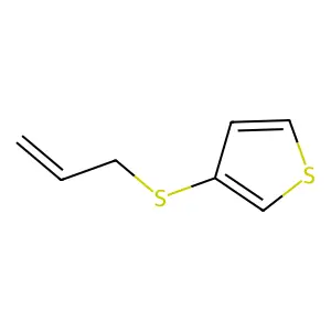 3-(Prop-2-en-1-ylsulfanyl)thiophene structure
