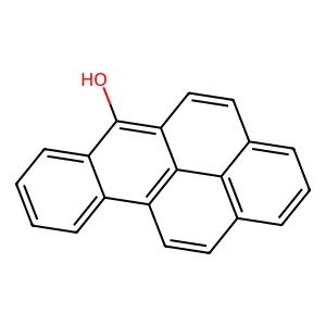 6-Hydroxybenzo(a)pyrene structure