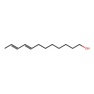 8E,10Z-Dodecadien-1-ol structure
