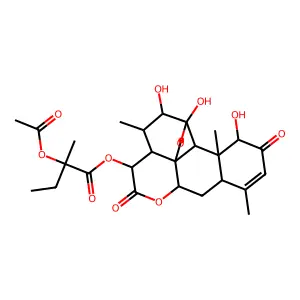 2'-Acetylglaucarubinone structure