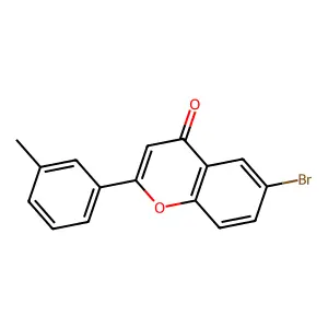 6-Bromo-3'-methylflavone structure
