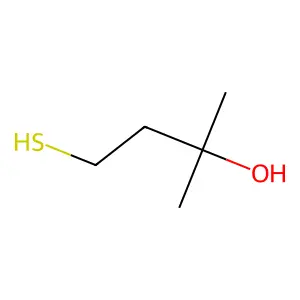 2-Butanol, 4-mercapto-2-methyl- structure