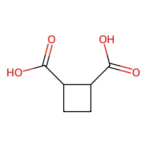 环丁烷-1,2-二甲酸 structure