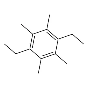 1,4-Diethyl-2,3,5,6-tetramethylbenzene structure