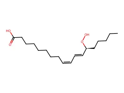 13-氢过氧十八碳-9,11-二烯酸 structure