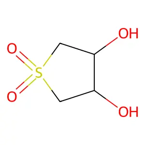 3,4-二羟基环丁砜 structure