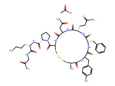 鳥氨酸加壓素 structure