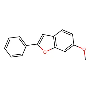 6-Methoxy-2-phenylbenzo[b]furan structure