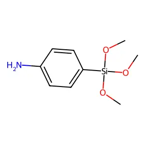 4-(Trimethoxysilyl)aniline structure