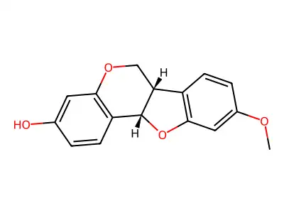 苜蓿紫檀素 structure