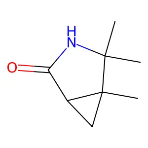 4,4,5-Trimethyl-3-azabicyclo[3.1.0]hexan-2-one structure