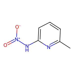 6-Methyl-2-nitraminopyridine structure