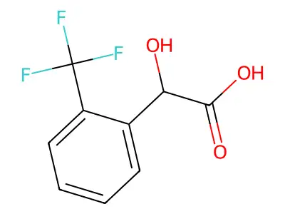 (2-(Trifluoromethyl)phenyl)glycolic acid structure