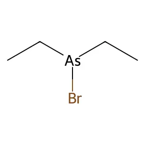 Arsinous bromide, diethyl- structure