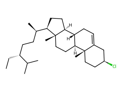 3-Chlorostigmast-5-ene structure