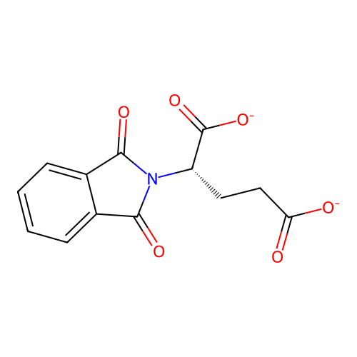 2-Phthalimidoglutarate structure