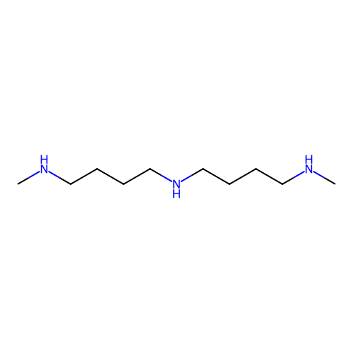 N1-Methyl-N4-(4-(methylamino)butyl)butane-1,4-diamine structure