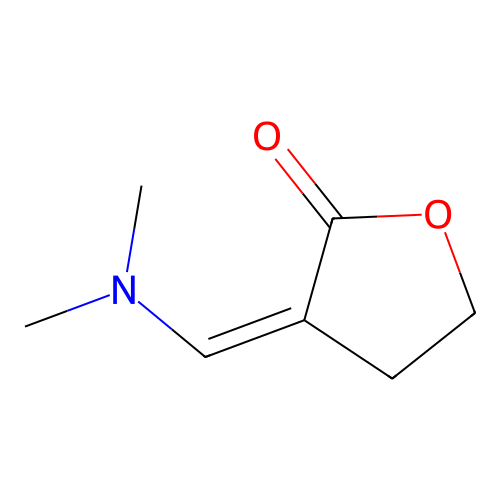 3-Dimethylaminomethylenedihydrofuran-2-one structure