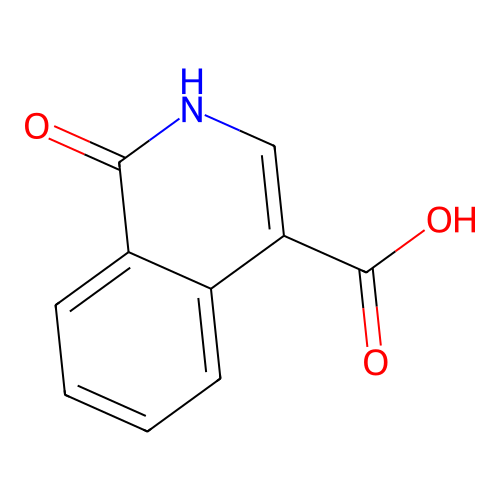 1-Oxo-1,2-dihydroisoquinoline-4-carboxylic acid structure