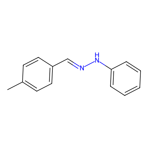 N-(4-Methyl-benzylidene)-N'-phenyl-hydrazine structure