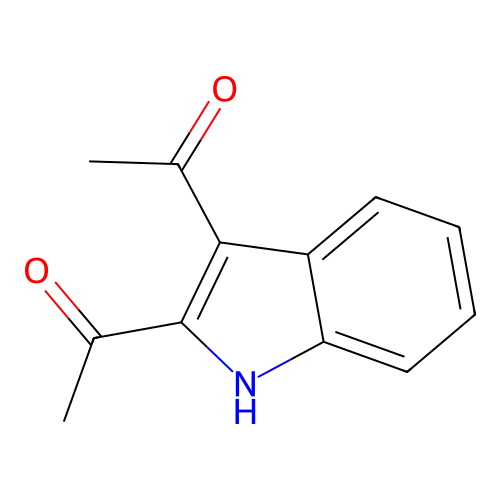 1-(2-acetyl-1H-indol-3-yl)ethanone structure