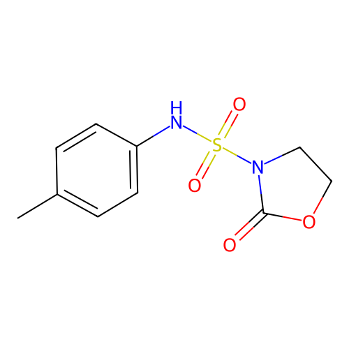 3-Oxazolidinesulfonamide, N-(4-methylphenyl)-2-oxo- structure