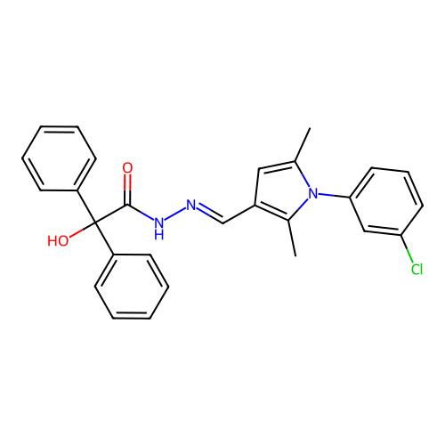C27H24ClN3O2 structure