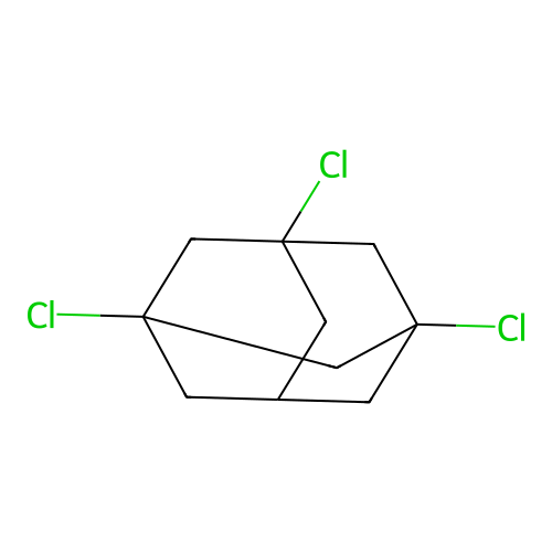 1,3,5-Trichloroadamantane structure