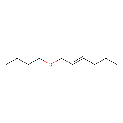 1-Butoxyhex-2-ene structure
