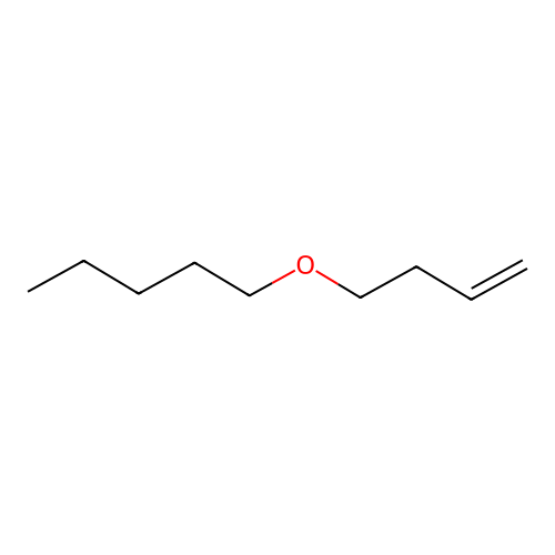 Ether, 3-butenyl pentyl structure