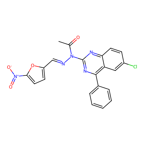 C21H14ClN5O4 structure