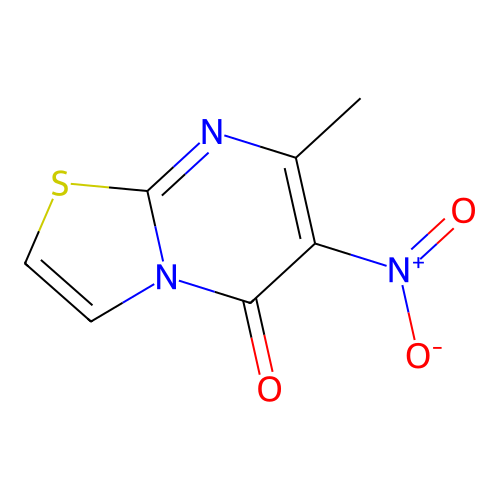 7-Methyl-6-nitro-5H-[1,3]thiazolo[3,2-a]pyrimidin-5-one structure
