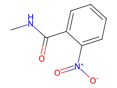 N-methyl-2-nitrobenzamide structure