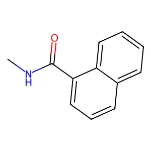 N-甲基-1-萘甲酰胺 structure