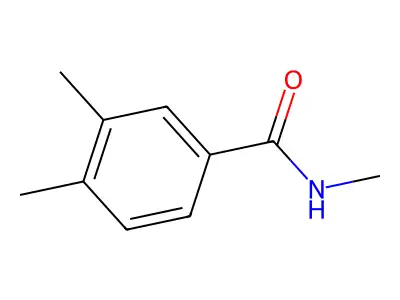 N,3,4-Trimethylbenzamide structure