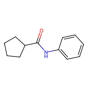 N-phenylcyclopentanecarboxamide structure