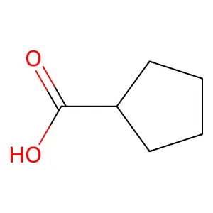 环戊烷甲酸 structure