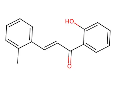 2-Methyl-2'-hydroxychalcone structure