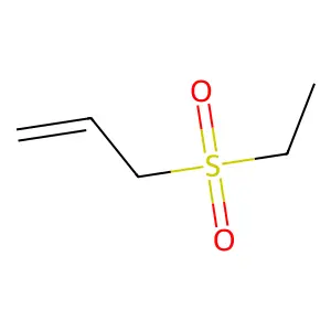 3-(Ethylsulphonyl)-1-propene structure
